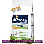 Affinity Advance Sterilized Alimento De Alta Gama Para Gatos Esterilizados Para Prevenir La Obesidad Con Pavo Y Cebada Bolsa 1,5 Kg