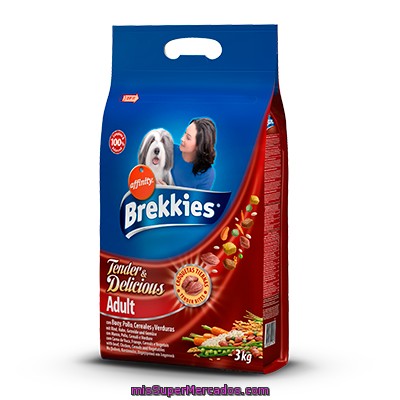 Affinity Brekkies Excel Tender & Delicious Con Carne Bolsa 3 Kg