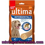 Affinity Ultima Interdental + Limpieza Profunda Para La Boca De Perros Medianos De 10-35 Kg 7 Unidades Paquete 210 G