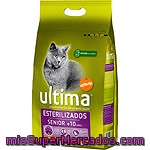 Affinity Ultima Senior Esterilizado Alimento Para Gatos De + 10 Años Con Pollo Y Cebada Bolsa 3 Kg