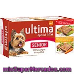 Affinity Ultima Senior Special Mini Alimento Para Perro De Raza Mini Surtido De Carne Y Pollo Pack 4 Tarrina 150 G