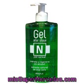 After Shave Aloe Vera Piel Normal Con Dosificador (envase Verde), Deliplus, Botella 300 Cc