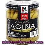 Agiña Guindillas ácidas De Ibarra Frasco 120 G Neto Escurrido