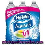 Agua Aquarel Pack De 6 Botellas De 1,5 Litros