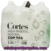 Agua Con Gas, Cortes, Pack 6 X 1500 Cc - 9 L