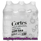 Agua Con Gas, Cortes, Pack 6 X 500 Cc - 3 L