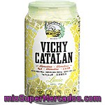 Agua Con
            Gas Vichy Catalan Sabor Limon Lata 33 Cl