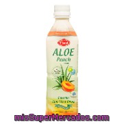 Agua De Aloe Vera Sabor Melocotón T'best 500 Ml.