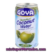 Agua De Coco Sin Azúcar Goya 350 Ml.