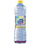 Agua Mineral Con Limón Font Vella 1,25 L.