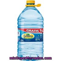 Agua Mineral Fuente Liviana, Garrafa 6 Litros