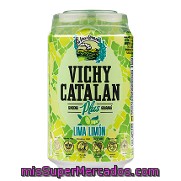 Agua Mineral Natural Con Ginseng Y Guaraná Sabor Lima-limón Vichy Catalán 33 Cl.