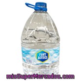 Agua Mineral Natural, Font Agudes, Garrafa 6 L