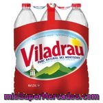 Agua Mineral Natural, Viladrau, Pack 6 X 1500 Cc - 9000 Cc