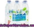 Agua Mineral Sin Gas Auchan Pack 6 Unidades De 0,5 Litros