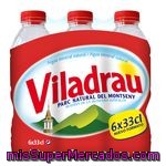 Agua Mineral Viladrau Pack De 6 Botellas De 33 Centilitros