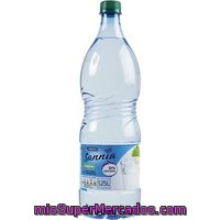 Agua Sabor Manzana Eroski Sannia, Botella 1,25 Litros