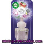 Air Wick Ambientador Eléctrico Jardín Místico Golosinas Fambuesa Rosas Recambio Fragancia Cambiante