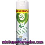 Air Wick Ambientador Frescor De Ropa Limpia Flor 4 En 1 Spray 500 Ml