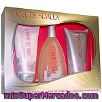 Aire De Sevilla Eau De Toilette Femenina Spray 150 Ml + Crema Corporal Hidratante Perfumada Tubo 150 Ml + Gel Exfoliante Suave