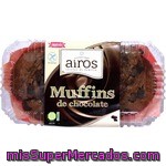 Airos Muffins De Chocolate Sin Gluten 2 Unidades Blister 200 G