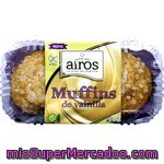 Airos Muffins De Vainilla Sin Gluten 2 Unidades Blister 200 G