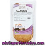 Airos Palmeras De Masa Hojaldrada Sin Gluten 2 Unidades Estuche 120 G