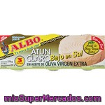 Albo Atún Claro Aceite Virgen Extra Bajo En Sal 3x92g
