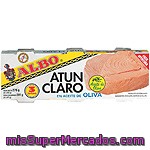 Albo Atún Claro En Aceite De Oliva Pack 3 Latas 67 G Neto Escurrido