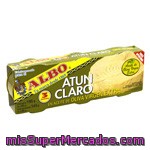 Albo Atun Claro En Aceite De Oliva Virgen Extra Pack De 3 Latas 48 Grs