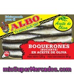 Albo Boquerones (bocarte) En Aceite De Oliva Lata 84 G Neto Escurrido
