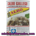 Albo Caldo Gallego Lata 425 G Neto Escurrido