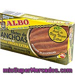 Albo Filetes De Anchoa En Aceite De Oliva Virgen Lata 30 G Neto Escurrido