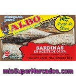 Albo Sardinas En Aceite De Oliva Lata 85 G Neto Escurrido