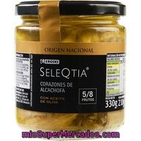 Alcachofa En Aceite De Oliva Eroski Seleqtia, Tarro 330 G