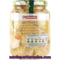 Alcachofa En Mitades Eroski, Tarro 400 G