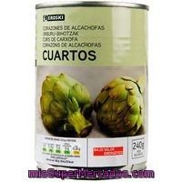 Alcachofa Troceada En Cuartos Eroski, Lata 240 G