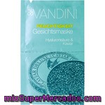 Aldo Vandini Mascarilla Facial Hidratante Con Caviar & ácido Hialurónico 2 X 7,5 Ml 2 Aplicaciones Bolsa 15 Ml