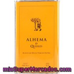 Alhema De Queiles Aceite De Oliva Virgen Extra Ecológico Lata 500 Ml