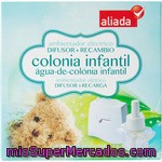 Aliada Ambientador Eléctrico Colonia Infantil Aparato + Recambio