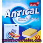 Aliada Antical Para Lavadora En Pastillas Caja 40 Pastillas