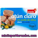 Aliada Atún Claro En Aceite De Oliva Lata 73 G Neto Escurrido