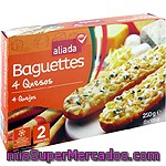 Aliada Baguettes 4 Quesos 2 Unidades Estuche 250 G