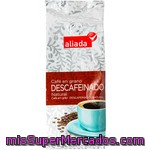 Aliada Café Natural Descafeinado En Grano Bolsa 500 G