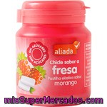 Aliada Chicles Con Sabor A Fresa Sin Azúcar 50 Unidades Bote 70 G