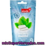 Aliada Chicles Con Sabor A Menta Sin Azúcar 32 Unidades Bolsa 45 G