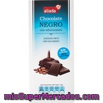 Aliada Chocolate Negro Con Edulcorante Sin Azúcares Tableta 125 G