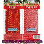Aliada Chorizo Vela + Salchichón Pack 2 X 112,5 G Envase 225 G