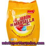 Aliada Detergente Máquina Polvo Al Jabón De Marsella Con Oxígeno Activo Bolsa 22 Cacitos