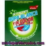 Aliada Detergente Máquina Polvo Para Ropa Blanca Y De Color Con Oxígeno Activo Maleta 50 Cacitos